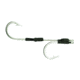 Fathom Hookset SS Cable Double Trolling Lance, 6in, Hook 8/0, HS-FATHSS-08/0D