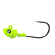 Fathom Pro-Select Jig Head 1/4oz Chartreuse, 4 pack, JH01-1/4-CHRT