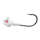 Fathom Pro-Select Jig Head 1/4oz White, 4 pack, JH01-1/4-WHT