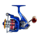Favorite Fishing Defender Spinning Reel, 2000, 5.2:1, Red/White/Blue, DFR2000