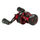 Favorite Fishing PBF Fire Stick Casting Reel, 6.4-1 Left, Hand, Red/Black, FS100NGL