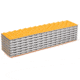 Featherstone Outdoor EL Cordion Ultralight Closed Cell Foam Sleeping Pad, Regular, Marigold, ELCORD-R