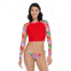 Body Glove Artistry Let It Be Crop Rashguard - Artistry / Multi CEC59613, S, Artistry / Multi, 39-637744-Artistry-Multi-S