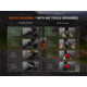 Fenix Lighting Fenix BC28R Rechargeable Lithium Ion 2500 Lumens LED Bike Light, Black, BC28RBCBK