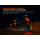 Fenix Lighting Fenix BC28R Rechargeable Lithium Ion 2500 Lumens LED Bike Light, Black, BC28RBCBK
