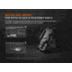Fenix Lighting GL23R Lithium Ion 1200 Lumens Luminus SFT40 LED Flashlight, Black, GL23RGLBK