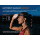 Fenix Lighting HL17R Lithium Ion 500 Lumens Luminus SST20 LED Headlamp, Black, HL17RSBK