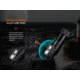 Fenix Lighting HM71R Lithium Ion 2700 Lumens Luminus SFT70 LED, Luminus SST20 CRI90 LED Headlamp, Black, HM71RSBK
