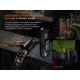 Fenix Lighting HM75R Lithium Ion 1600 Lumens Luminus SST40 LED, Luminus SST20 LED, OSRAM GR QSSPA1.23 LED Headlamp, Black, HM75RDCBK
