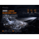 Fenix Lighting HP30R V2.0 Lithium Ion 3000 Lumens XHP50 LED, XP-G3 S4 LED Headlamp, Black, HP30V2BK