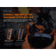 Fenix Lighting HP30R V2.0 Lithium Ion 3000 Lumens XHP50 LED, XP-G3 S4 LED Headlamp, Black, HP30V2BK