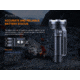 Fenix Lighting LR80R Lithium Ion 18000 Lumens Flashlight, Black, LR80RSBK