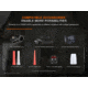 Fenix Lighting PD26R ACE Lithium Ion 1300 Lumens Luminus SFT25R LED Flashlight, Black, PD26RACBK