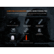 Fenix Lighting TK11R Lithium Ion 1600 Lumens Luminus SFT40 LED Flashlight, Black, TK11RXBK
