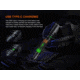 Fenix Lighting TK30R Lithium Ion 500 Lumens Laser Module Flashlight, Black, TK30RLSBK