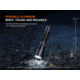 Fenix Lighting TK30R Lithium Ion 500 Lumens Laser Module Flashlight, Black, TK30RLSBK