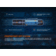 Fenix Lighting PD36R PRO Lithium Ion 2800 Lumens Luminus SFT70 LED Flashlight, Black, PD36PROBK