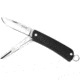 RUIKE S22 Multifunction Knife, 2.1in, 14C28N Stainless Steel, Clip Point, Plain Blade, Black, S22-B