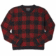 Filson Buffalo Check Sweater - Women's, RedBlkChk, Large, 20115155-RedBlkChk-L