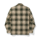 Filson Deer Island Jac-Shirt - Mens, Dark Cream/Green Plaid, Medium, 20105728-DRKCRM1-M