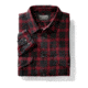 Filson Lightweight Alaskan Guide Shirt, Black Red, XXL Long 11010743-Bla-XXL