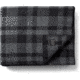 Filson Mackinaw Wool Blanket, Gray/Black, One Size, 11080110-GrayBlack-One Size