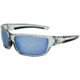 Filthy Anglers Balsam Sunglasses - Mens, Smoked Frame, Polarized w/ Ice Blue Mirror Lens, BALSMK01P-WB