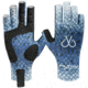 Filthy Anglers Fingerless Fishing Gloves, Scale Blue, Large/Extra Large, GV-SCALES-L