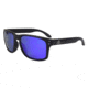 Filthy Anglers Rush Polarized Fishing Sunglasses, Matte Black/Polarized EP Blue Mirror, RUSMBK-EP-B