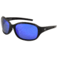 Filthy Anglers Shasta EP Mirror Sunglasses - Womens, Black Frame, Polarized EP Blue Mirror Lens, SHTBLK-EP-B