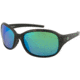 Filthy Anglers Shasta EP Mirror Sunglasses - Womens, Black Frame, Polarized EP Green Mirror Lens, SHTBLK-EP-G