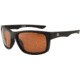 Filthy Anglers Tahoe Sunglasses, Matte Black Frame, Brown Polarized Lens, TAHMBK03P