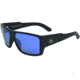 Filthy Anglers Webster EP Mirror Sunglasses - Mens, Matte Black Frame, Polarized EP Blue Mirror Lens, WEBMBK-EP-B