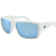 Filthy Anglers Webster Polarized Sunglasses - Mens, Matte White Frame, Polarized w/ Ice Blue Mirror Lens, WEBMWH01P-WB
