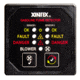 Fireboy-Xintex Gasoline Fume Detector &amp; Blower Control w/2 Plastic Sensors - Black Bezel Display 63872