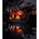 Fireside Outdoor Pop-Up Fire Pit, 24 in, CB001