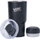 Fireside Outdoor Vibe Tumbler with/ Water-Resistant Bluetooth Speaker, Black, 28oz, VIBE-28-BLK
