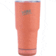 Fireside Outdoor Vibe Tumbler with/ Water-Resistant Bluetooth Speaker, Coral, 28oz, VIBE-28-COR
