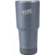 Fireside Outdoor Vibe Tumbler with/ Water-Resistant Bluetooth Speaker, Grey, 28oz, VIBE-28-GRY