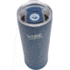 Fireside Outdoor Vibe Tumbler With Water-Resistant Bluetooth Speaker, Navy Blue, VIBE-18-NBLU