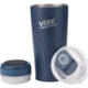 Fireside Outdoor Vibe Tumbler With Water-Resistant Bluetooth Speaker, Navy Blue, VIBE-18-NBLU