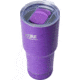 Fireside Outdoor Vibe Tumbler with/ Water-Resistant Bluetooth Speaker, Purple, 28oz, VIBE-28-PUR
