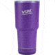 Fireside Outdoor Vibe Tumbler with/ Water-Resistant Bluetooth Speaker, Purple, 28oz, VIBE-28-PUR