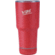 Fireside Outdoor Vibe Tumbler with/ Water-Resistant Bluetooth Speaker, Red, 28oz, VIBE-28-RED