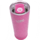 Fireside Outdoor Vibe Tumbler With Water-Resistant Bluetooth Speaker, Rosa, VIBE-18-ROSA