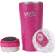 Fireside Outdoor Vibe Tumbler With Water-Resistant Bluetooth Speaker, Rosa, VIBE-18-ROSA