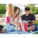 Fireside Outdoor Vibe Tumbler With Water-Resistant Bluetooth Speaker, Rosa, VIBE-18-ROSA