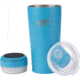 Fireside Outdoor Vibe Tumbler With Water-Resistant Bluetooth Speaker, Water Blue, VIBE-18-WBLU