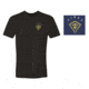 First Tactical Eagle Shield T-Shirt - Men's, Large, True Navy Heather, 112535-728-L