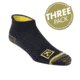 First Tactical Low Cut Cotton Duty Socks, 3 Pack, Black, Large/Extra Large, 160007-019-L/XL